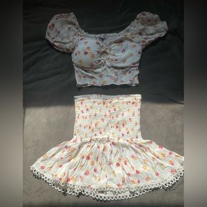 Floral Matching Set